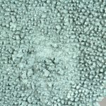 Blue Coral on Gold Base