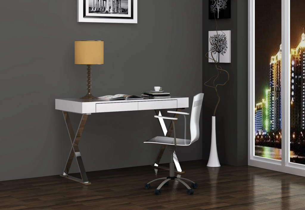 Whiteline - Elm Desk Large