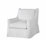 Spectra Home Trinity Slipcovered Swivel Chair