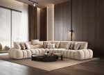 Whiteline - Lune Sectional