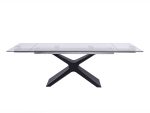 Whiteline - West Extendable Dining Table