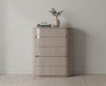 Whiteline - Waves Chest of Drawers