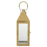 Camille Metal Glass Lantern Set of 3