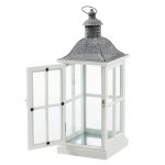 Elise White Lantern Set (Set of 2)