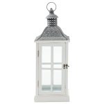 Elise White Lantern Set (Set of 2)