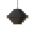 Nordic Black Chandelier