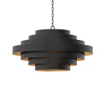 Nordic Black Chandelier Large