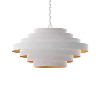 Nordic White Chandelier Large