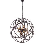 Zentique - Astoria Iron Orb Chandelier Large