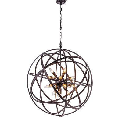 Zentique - Astoria Iron Orb Chandelier Large