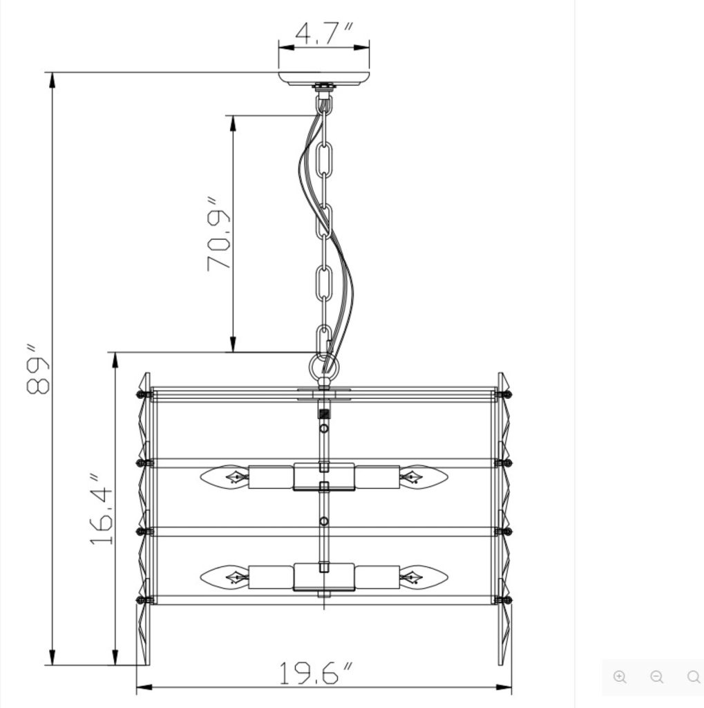 Crystal Pendant Chandelier