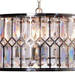 Crystal Drum Chandelier