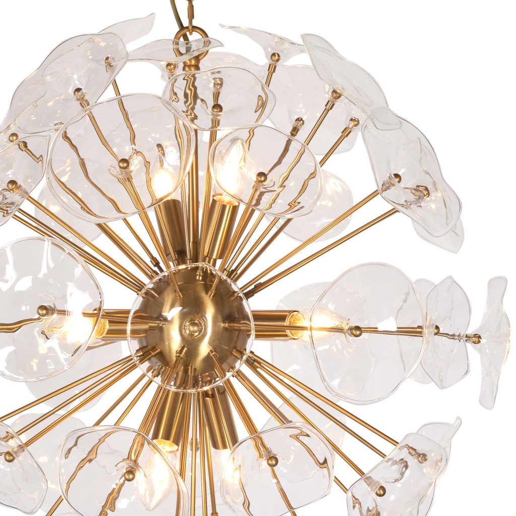 Zentique - Pedal Burst Pendant Light