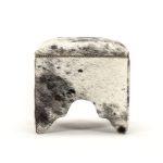 Zentique - Cow Hide Stool ZEN007 Cow SPBW