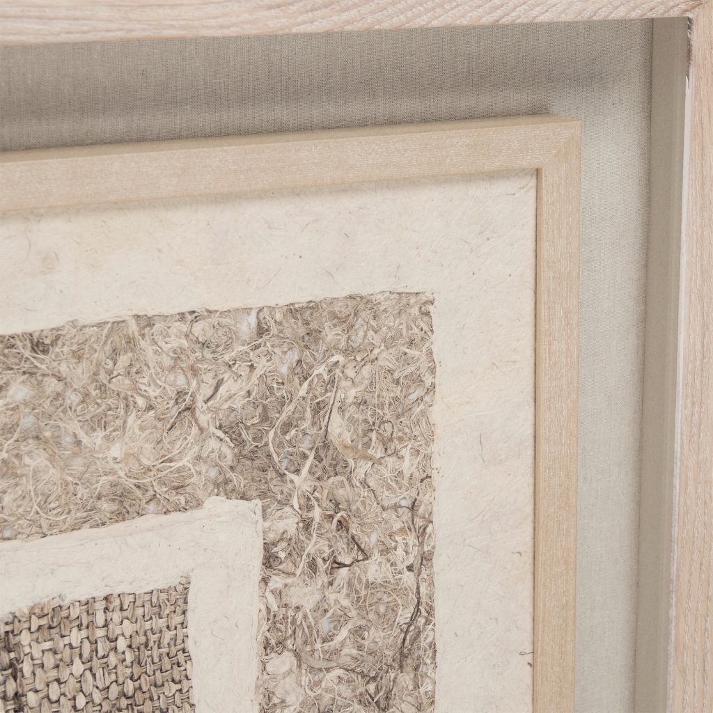 Abstract Paper Framed Art