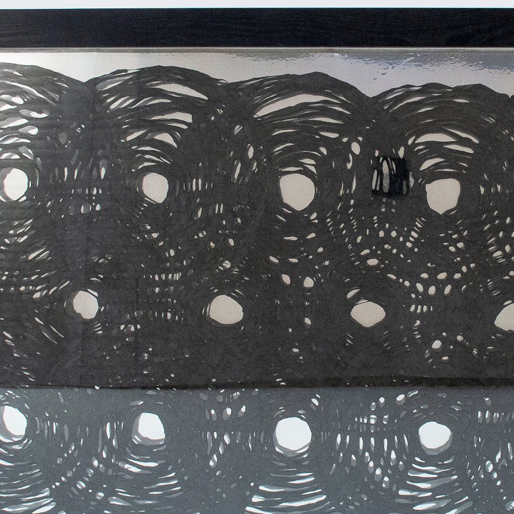 Abstract Paper Framed Art