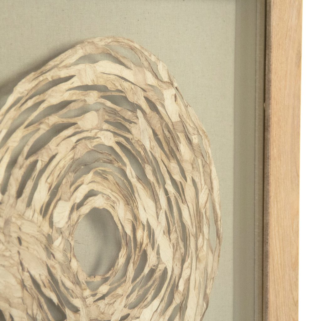 Abstract Paper Framed Art