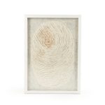 Abstract Paper Framed Art