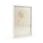Abstract Paper Framed Art