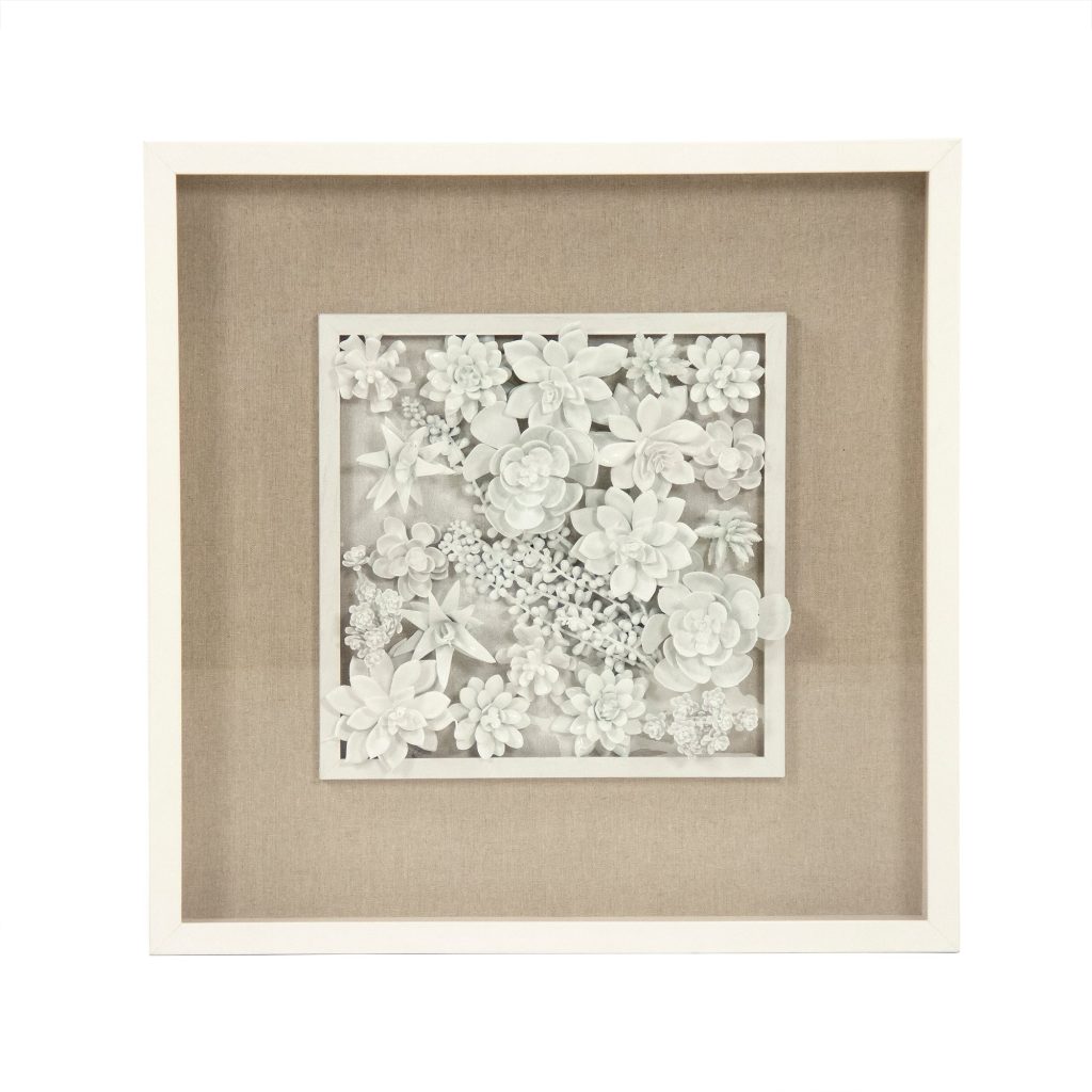 Abstract Ceramic Botanical Wall Art