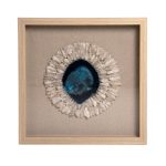 Agate Blue Stone Wall Art