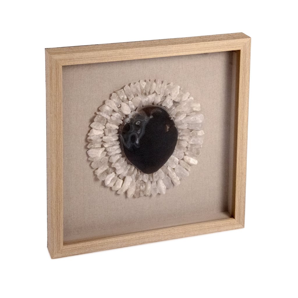 Agate Neutral Stone Wall Art
