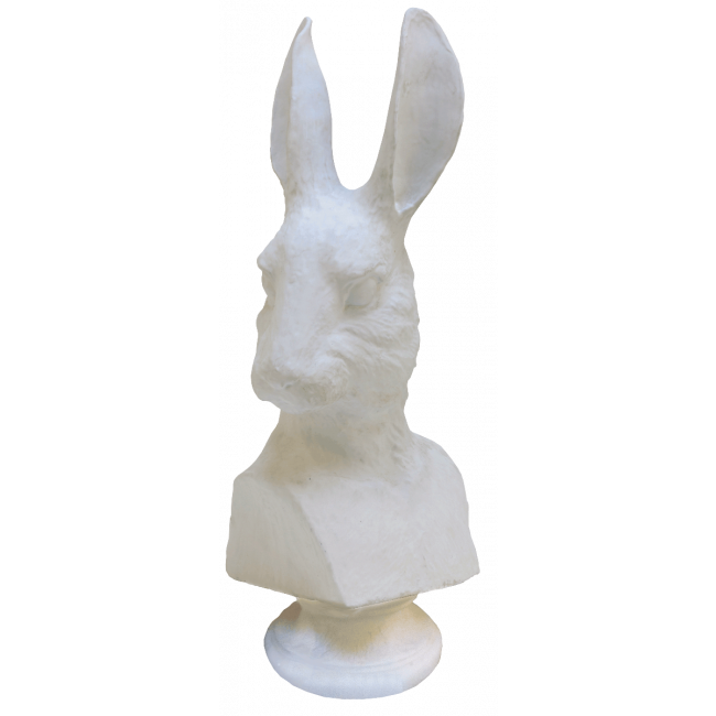 Oly Studio - Animal Bust #1 Fiver Frost White