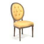 Zentique - Medallion Tufted Back Side Chair