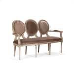 Zentique - Medallion Settee