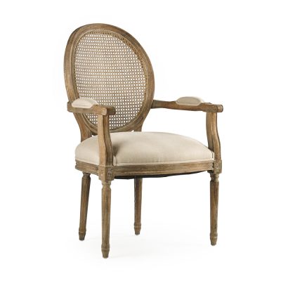 Zentique - Medallion Arm Chair