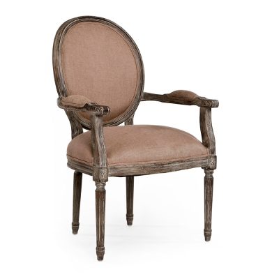 Zentique - Medallion Arm Chair