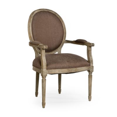 Zentique - Medallion Arm Chair