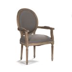 Zentique - Medallion Arm Chair