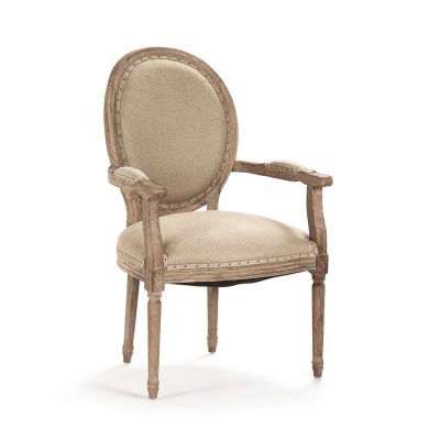 Zentique - Medallion Arm Chair