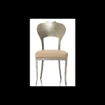 Oly Studio - Beverly Side Chair Silver Muslin (ready for Upholstery)