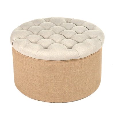 Zentique - Round Ottoman