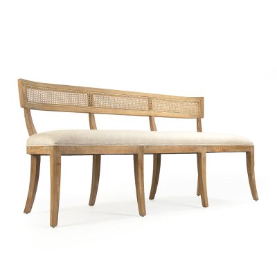 Zentique - Carvell Cane Back Bench