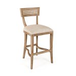 Zentique - Carvell Cane Back Bar Stool
