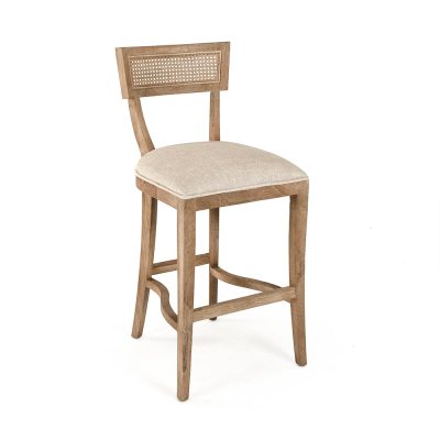 Zentique - Carvell Cane Back Bar Stool