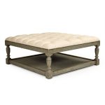 Zentique - Square Tufted Ottoman