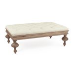 Zentique - Lara Tufted Ottoman