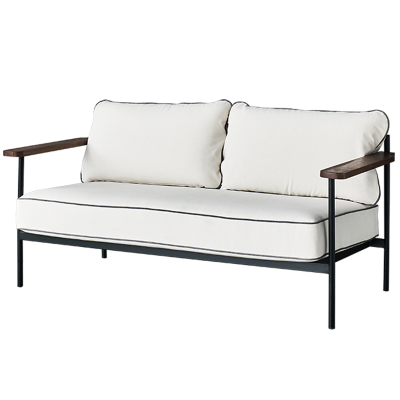 Zentique - Geneveive Sofa with Metal Frame