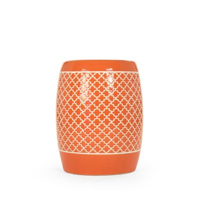 Zentique - Gable Garden Stool Orange