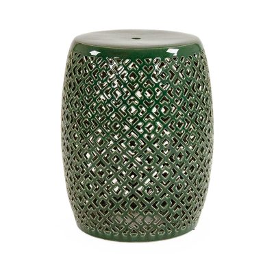 Zentique - Lorin Garden Stool Teal