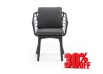 Whiteline - Kassey Outdoor Dining Armchair