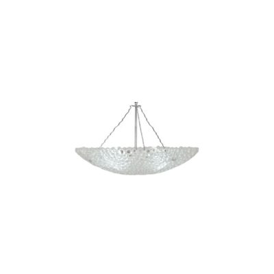 Oly Studio - Meri Bowl Chandelier-silver-clear
