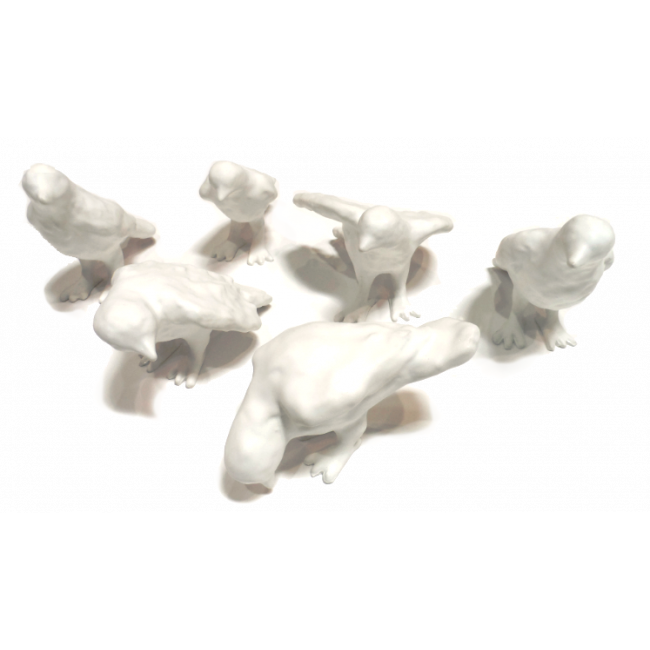 Oly Studio - Birds Small, Set of 6