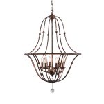 Rustic Metal Chandelier