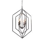 Geometric Metal Pendant Light
