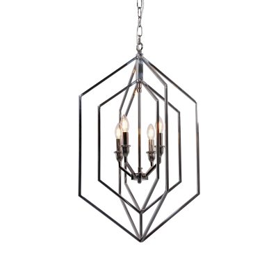 Geometric Metal Pendant Light